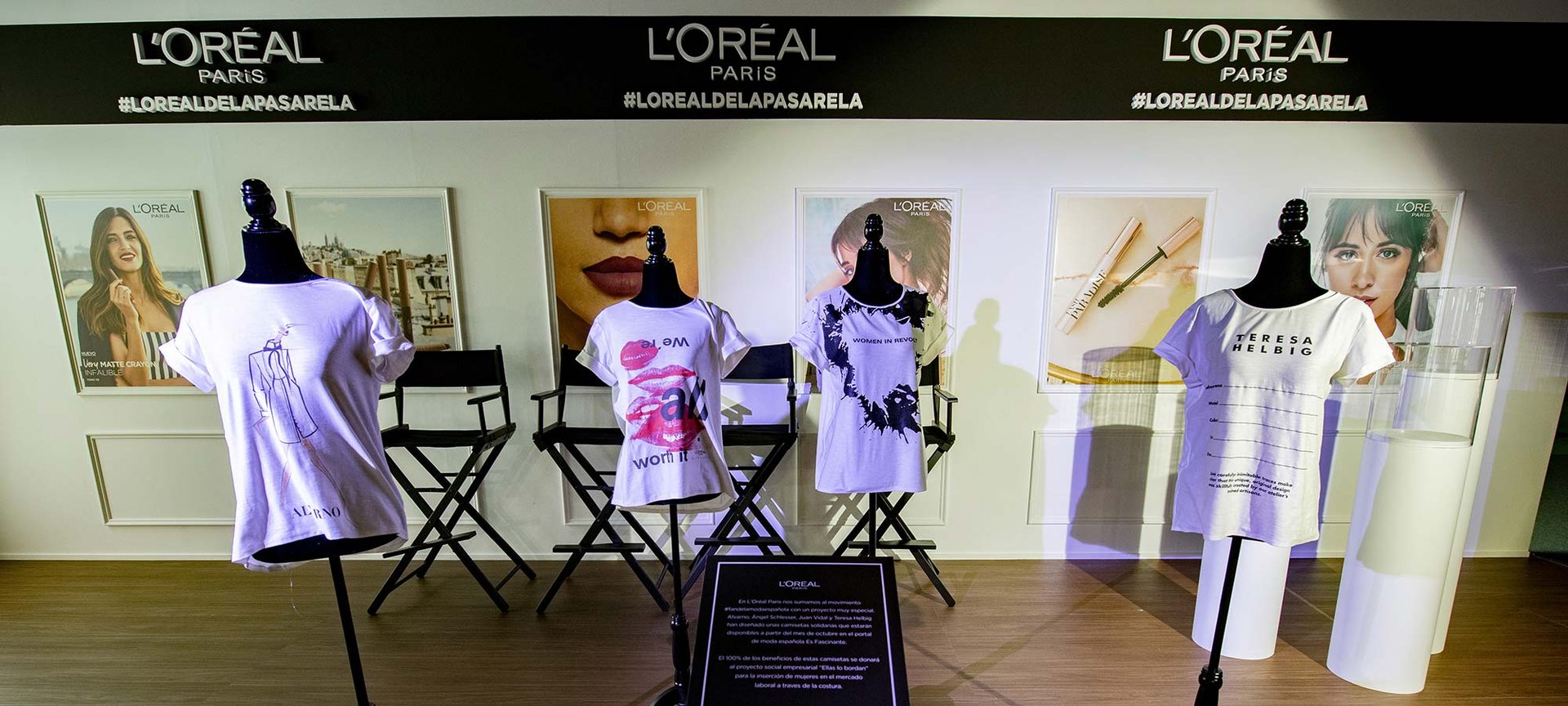¿Con cuál de estas camisetas de diseñadores españoles te quedas? Alvarno, Ángel Shclesser, Juan Vidal y Teresa Helbig se han sumado a una iniciativa solidaria liderada por L’Oréal Paris y ACME (Asociación de Creadores de Moda de España).