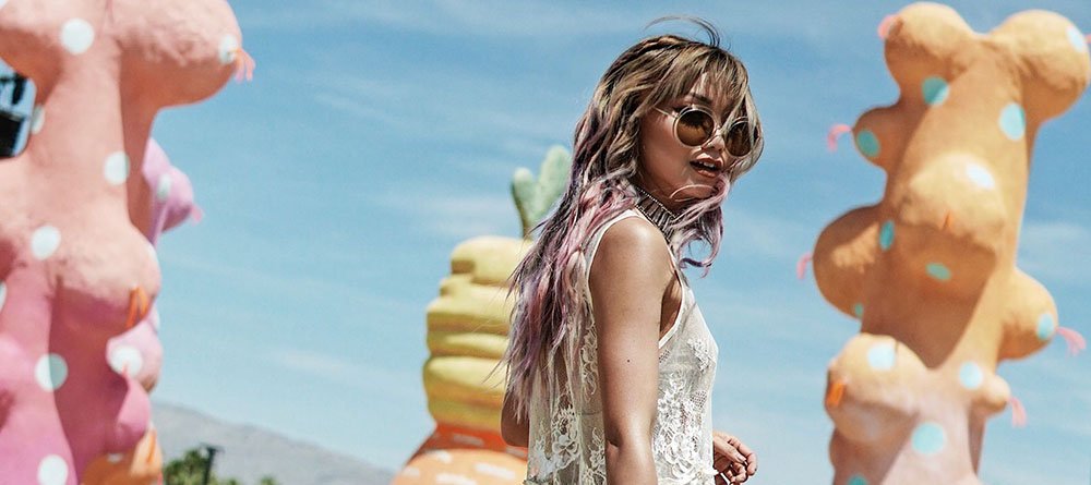 Juega con el color de tu pelo dependiendo del festival al que vayas