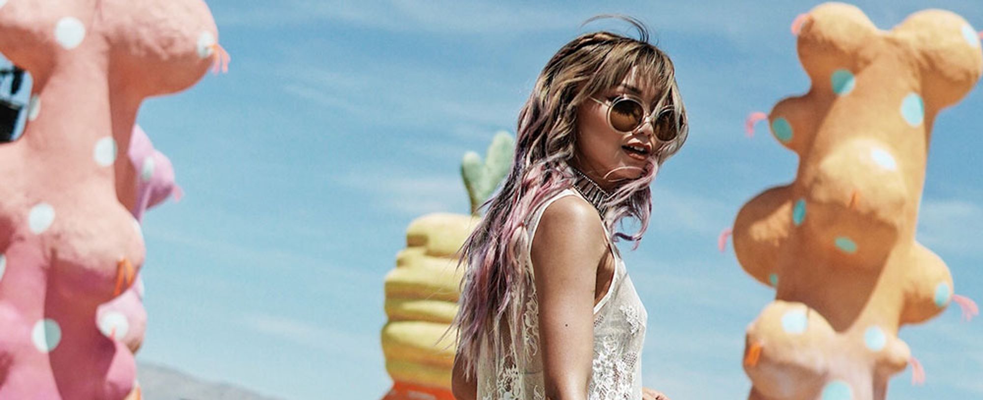 Juega con el color de tu pelo dependiendo del festival al que vayas