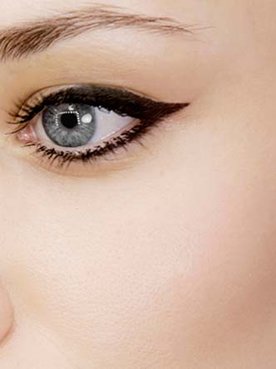 como maquillar ojos grises