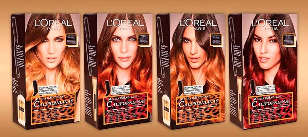 evolucion mechas californianas tonos cobre