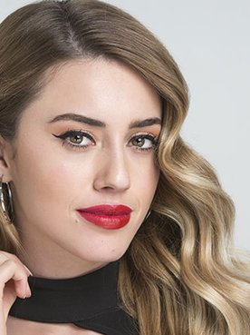 labios rojos perfectos