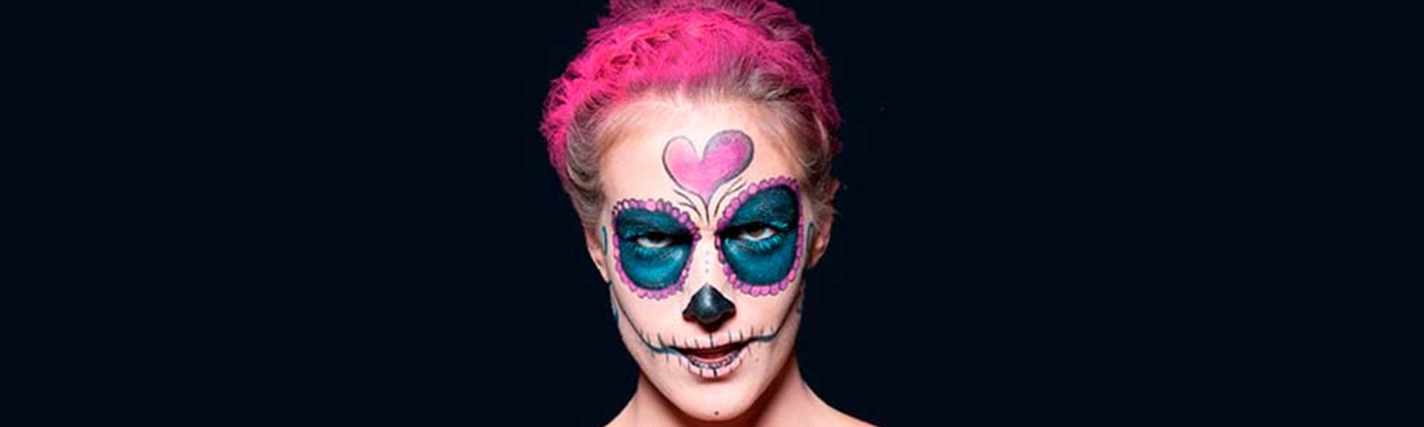 maquillaje halloween calavera mexicana