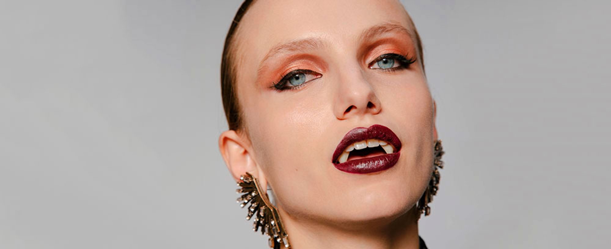 paso a paso maquillaje vampiresa