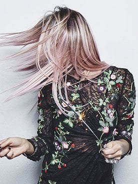 pelo color fantasia