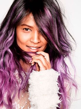 pelo lila