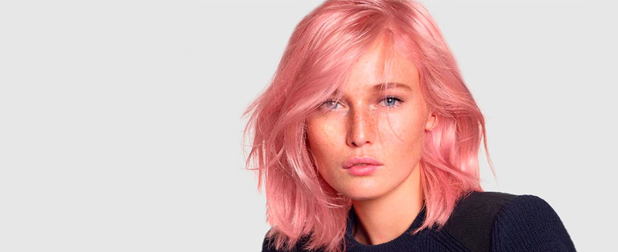 pelo rosa
