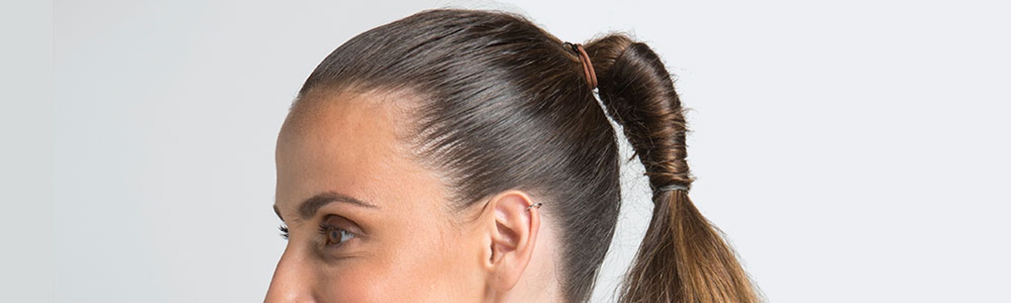 Trenza pipe-braid en formato coleta.
