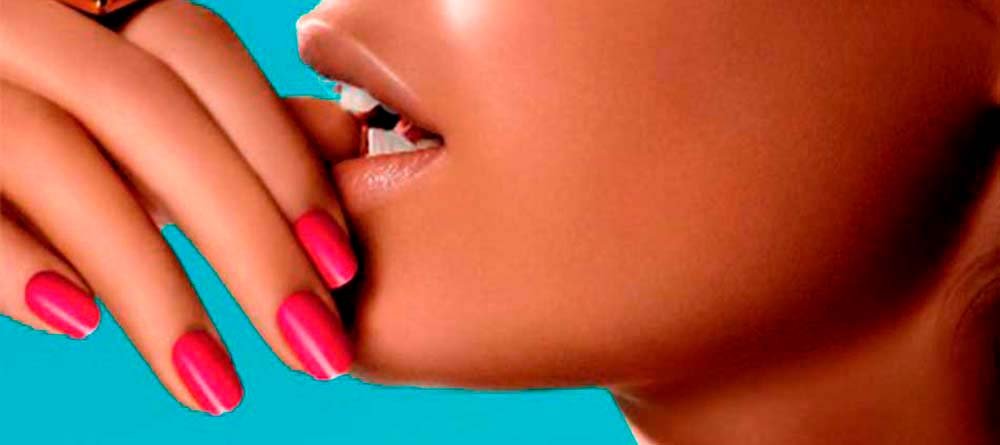 unas rojas juego con labios