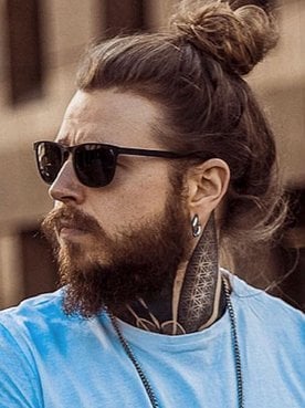 pelo largo hombres