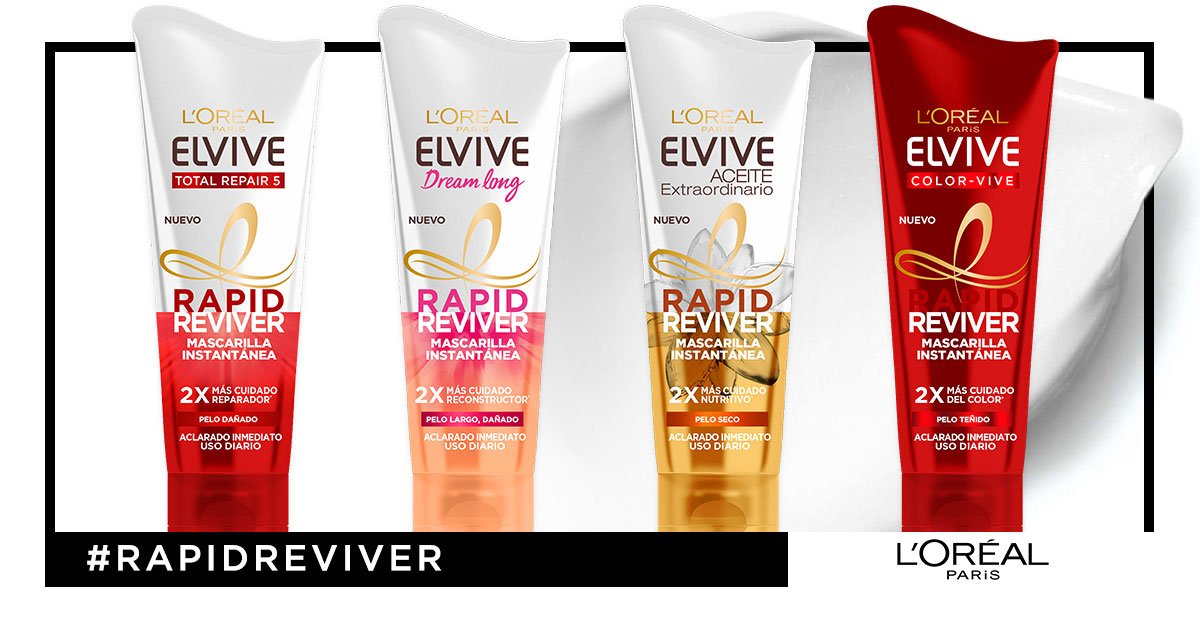 La rutina de cuidado capilar más rápida L'Oréal Paris
