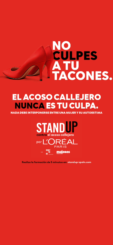 VISUALES STANDUP NO ES TU CULPA   Tacones