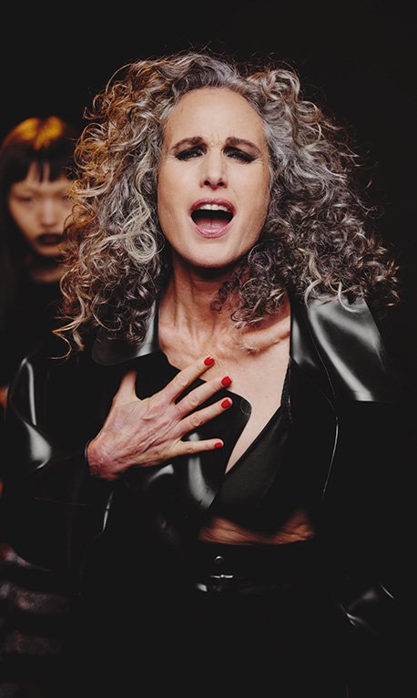 After show - Andie Mcdowell