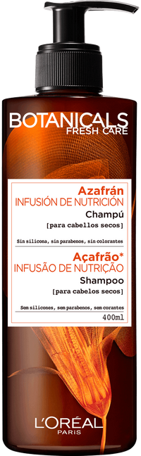 L Oreal Paris Champ  Champu Azafran Botanicals 000 3600523370733 Front