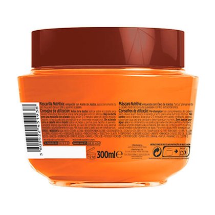Elvive Aceite Extraordinario Mascarilla Jojoba 300 Trasera RENO