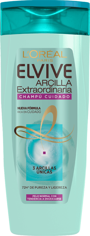 Elvive Arcilla Extraordinaria Champú pelo graso 370ml