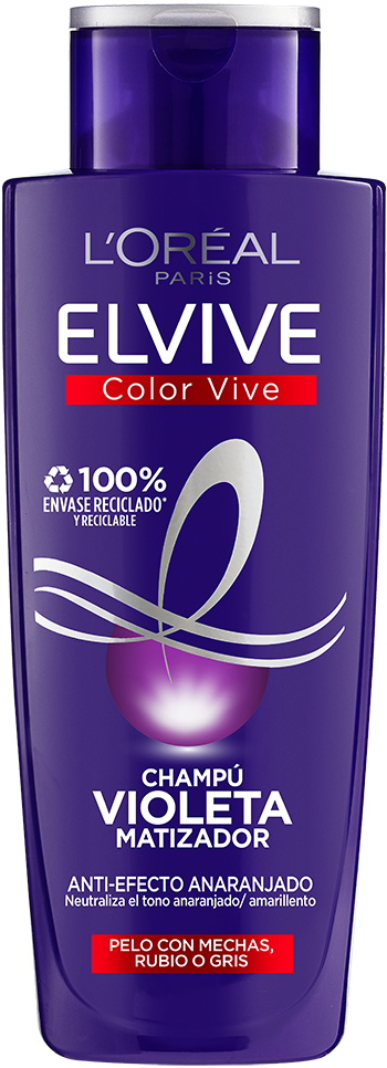 violeta Cuidado del cabello Champú Violeta Matizador L'Oréal Paris