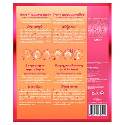 Elvive Dream Long Hot Mask Trasera RENO
