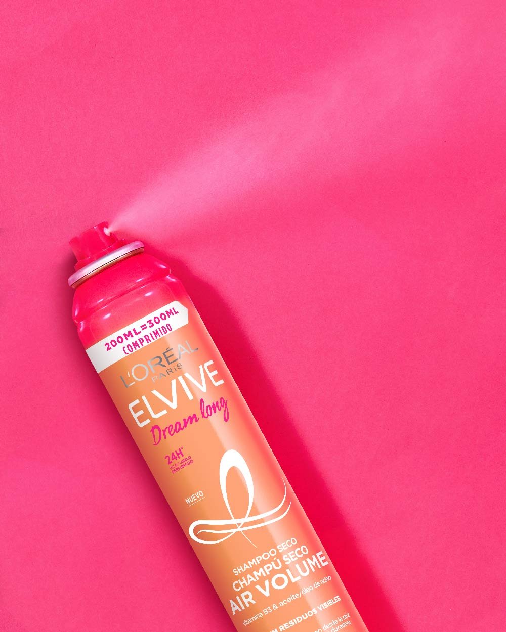 Elvive Dream Long Champú Seco Air Volume L'Oréal Paris