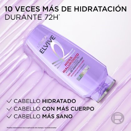 LORAL PARIS ELVIVE ACONDICIONADOR HIALURONICO 500ML 5