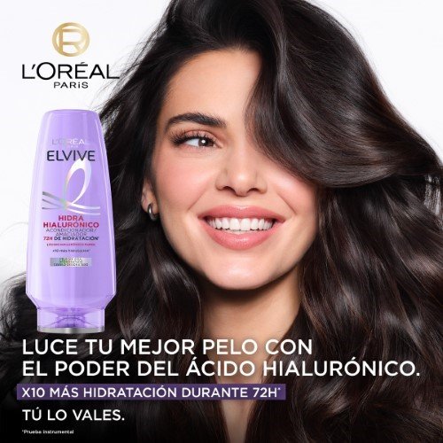LORAL PARIS ELVIVE ACONDICIONADOR HIALURONICO 500ML 8