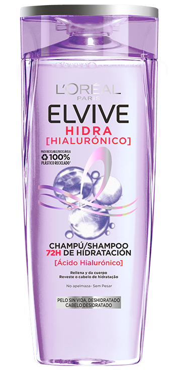 hélice Consejo en cualquier sitio Elvive Hidra Hialurónico Champú 72h de Hidratación | L'Oréal Paris