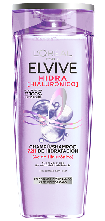 Elvive Hidra Hialurónico Champú 72h de Hidratación