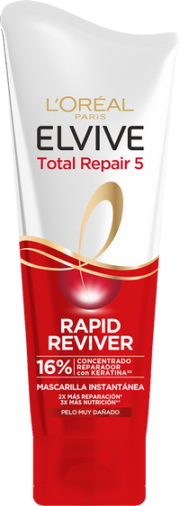Elvive Total Repair 5 Rapid Reviver Mascarilla Reparadora Keratina Cabello Packshot