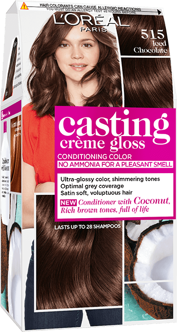 Casting Crème Gloss Coloración Baño de Color 515 Castaño Chocolate | L ...