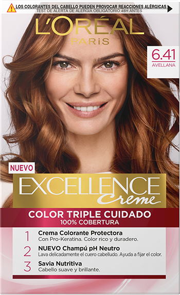 Excellence Cream tinte permanente tono 6.41 | L'Oréal