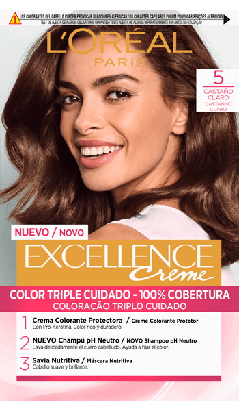 Casting Creme Gloss Coloracion Bano De Color 200 Negro Ebano L Oreal Paris Tinte loreal excellence creme castano claro 5 soriana. excellence tinte permanente creme 5 castano claro