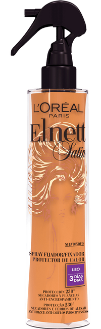 L Oreal Paris Hair Spray Spray Fijador Protector Calor 000 3600522481324 Front