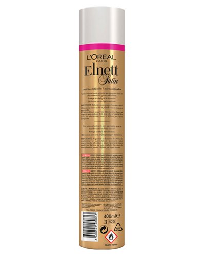 L Oreal Paris Hair Spray Laca Elnett Fijacion Extrafuerte Volumen 000 3600521580813 Back