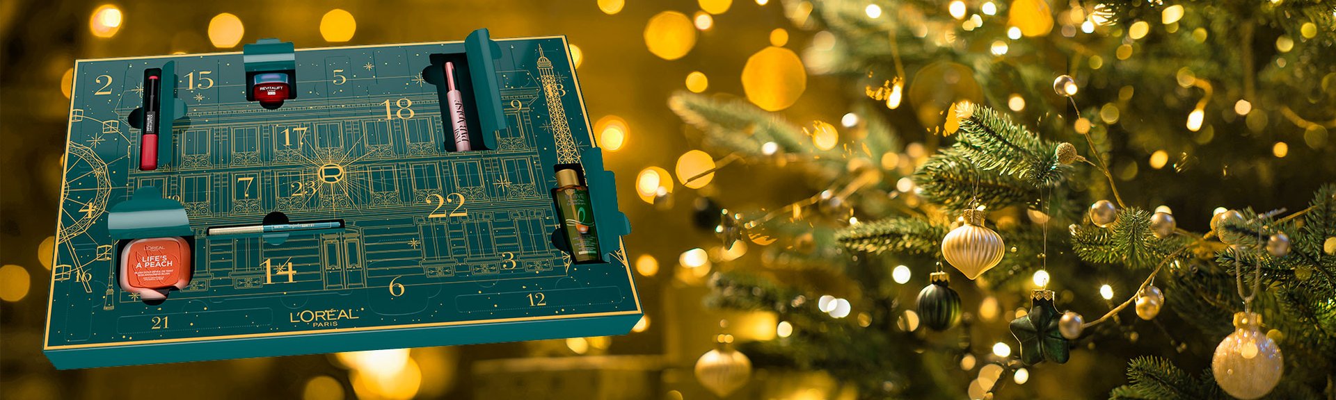 Calendario de Adviento Maquillaje 2021 24 productos L'Oréal Paris