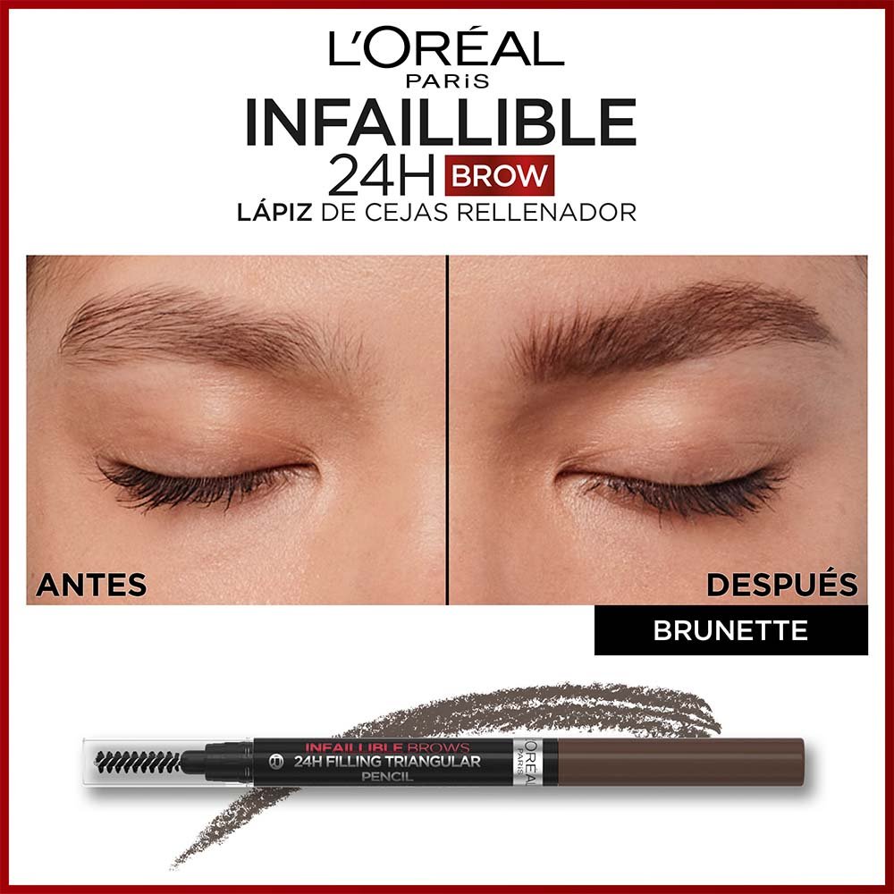 Infaillible Brows 24H Lpiz De Cejas Rellenador BRUNETTE ES