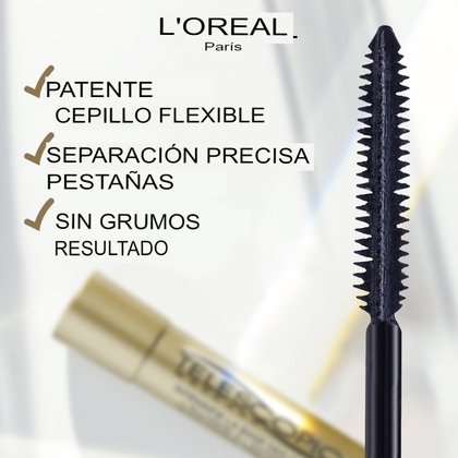 3600520881799 L Or Al Paris Telescopic Mascara Black 09 Mascara PackshotWithIngredienttranslated