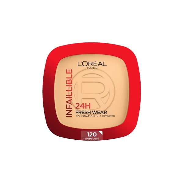 Infalible Base De Maquillaje En Polvo De Larga Duracin 24H Tono 120 Vainilla