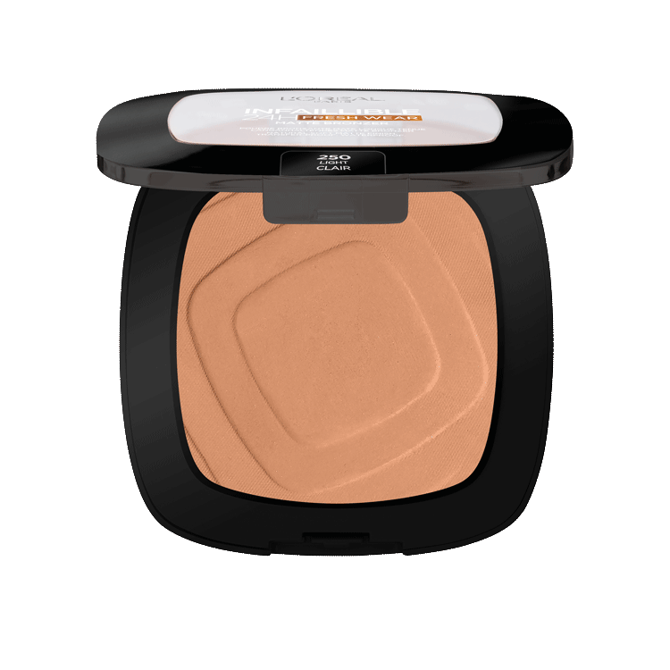 L'Oréal Paris Infalible 24H polvos bronceadores mate larga duración tono 250 light