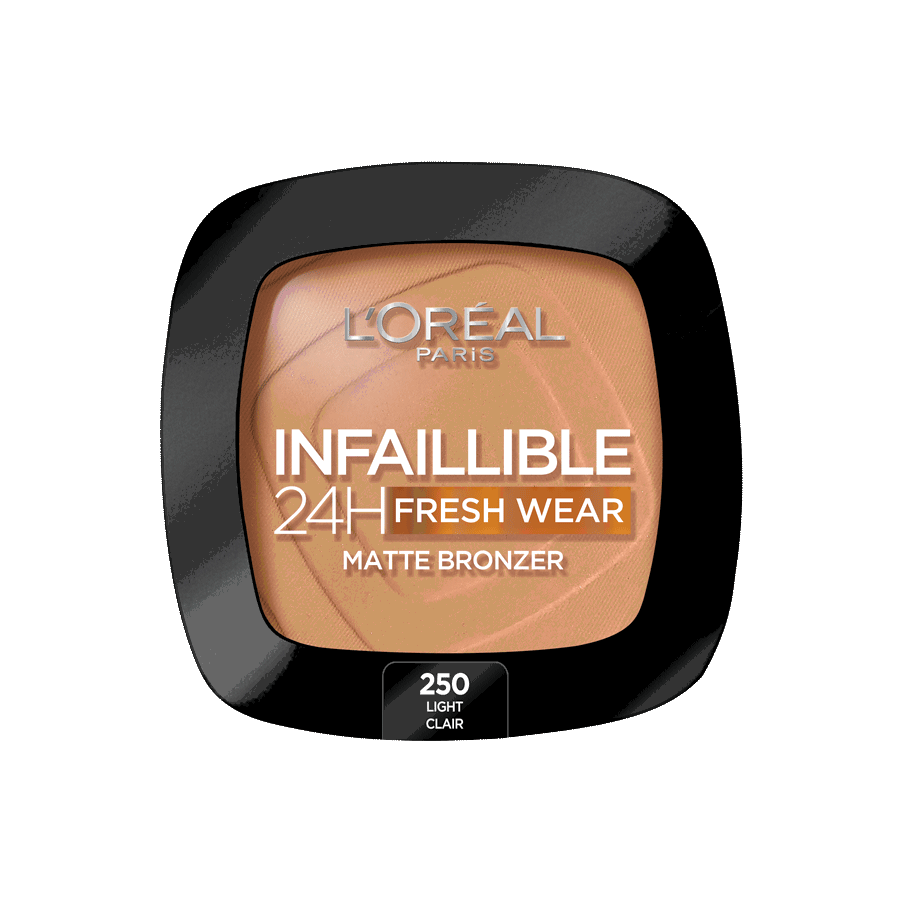 L'Oréal Paris Infalible 24H polvos bronceadores mate larga duración tono 250 light