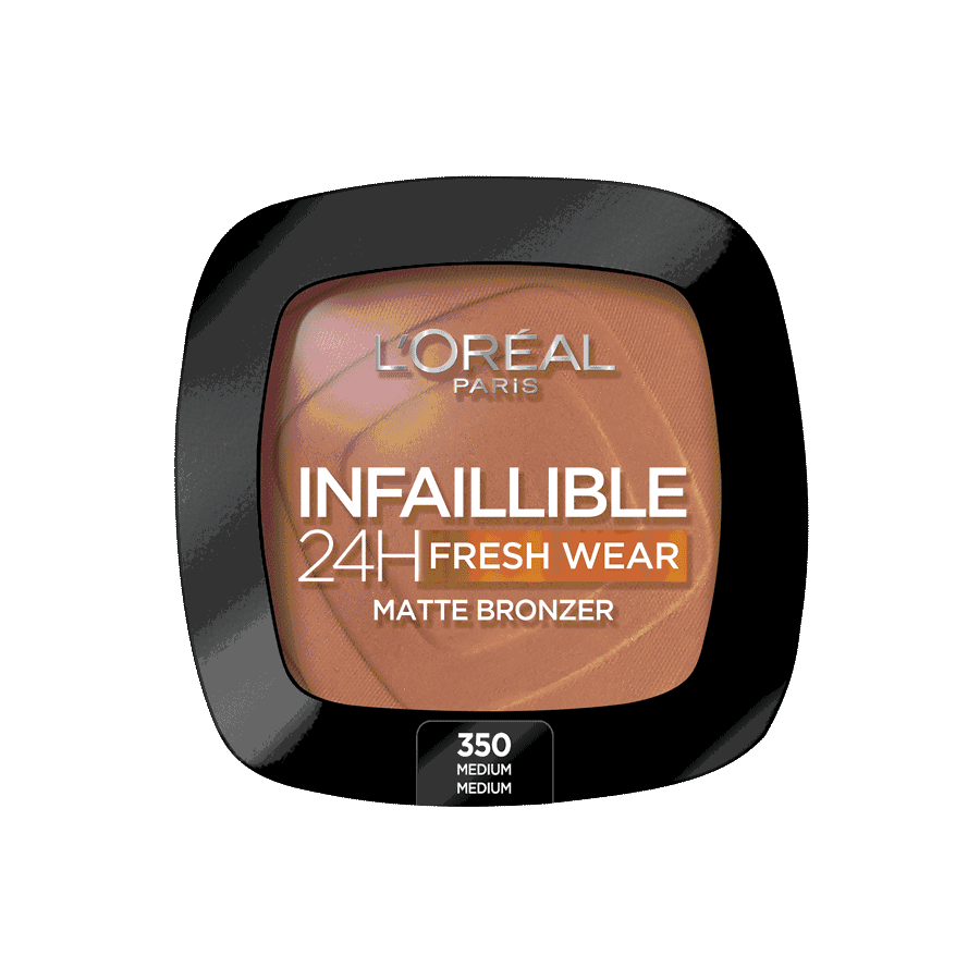 L'Oréal Paris Infalible 24H polvos bronceadores mate larga duración tono 350 medium