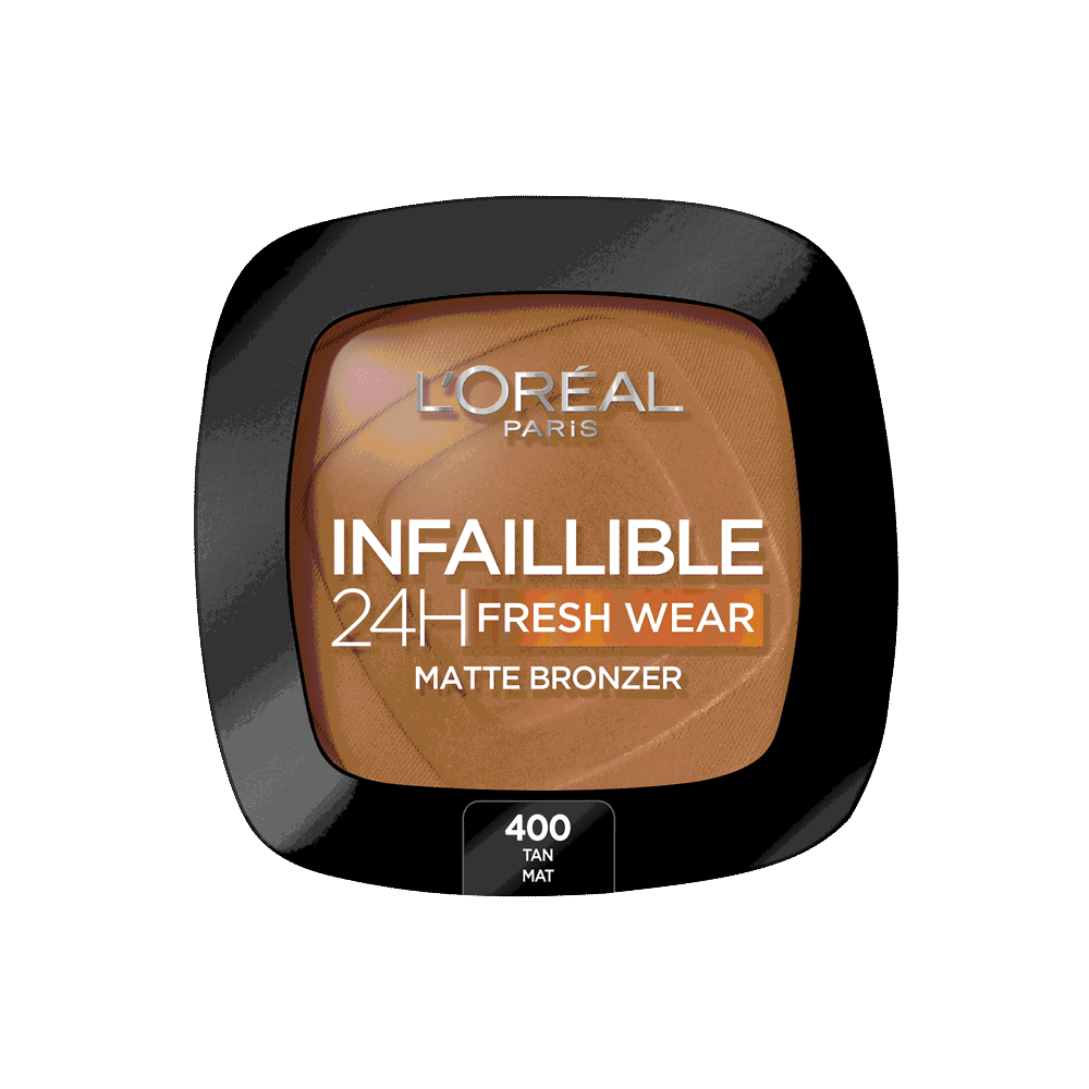 L'Oréal Paris Infalible 24H polvos bronceadores mate larga duración tono 400 tan