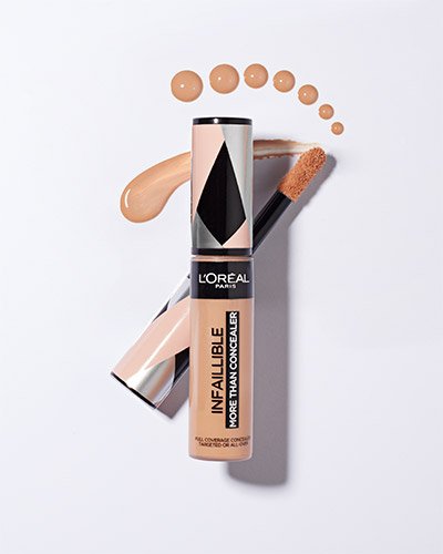 oap makeup face infaillible more than concealer flatlay