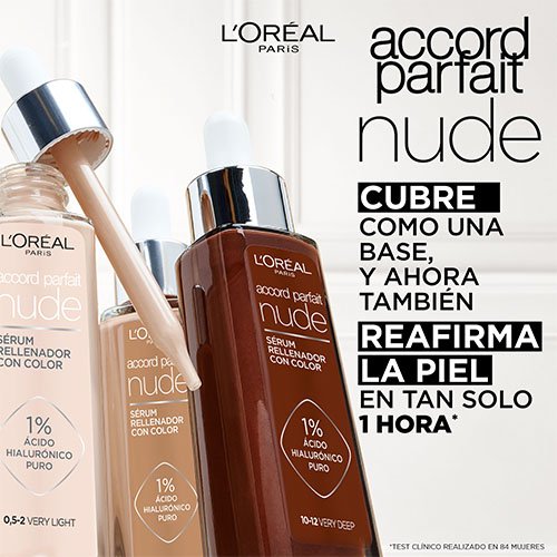 Sérum con Color Accord Parfait Tono 0,52 Muy Claro L'Oreal Paris