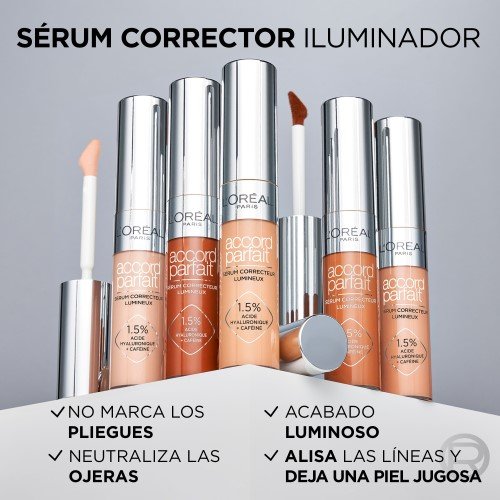 Highlighter Illuminateur L'Oréal Accord Parfait 101 Doré 30ml - Teinte Dorée - Neuf