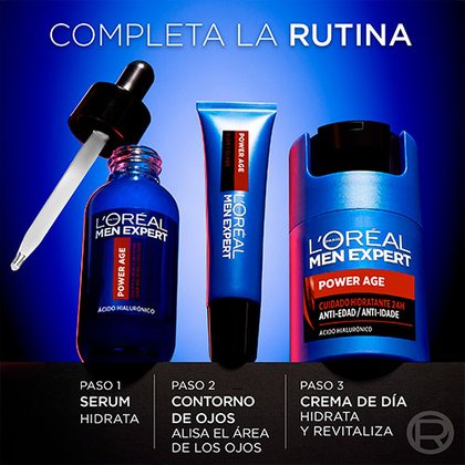 LOREAL PARIS MEN EXPERT POWER AGE GEL REVITALIZANTE NOCHE 7