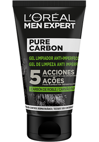 Loreal Men Expert Pure Carbon Gel Limpiador Anti Imperfecciones Packshot