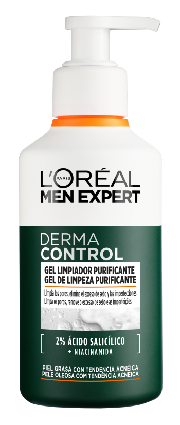 GEL LIMPIADOR PURIFICANTE DERMA CONTROL FRONTAL