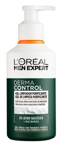 GEL LIMPIADOR PURIFICANTE DERMA CONTROL FRONTAL