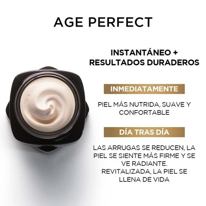 LOREAL ESPANA CREMA AGE PERFECT RENACIMIENTO CELULAR RESULTADOS