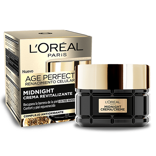 Renacimiento Celular Crema Revitalizante Midnight Age Pefect | L'Oréal Paris